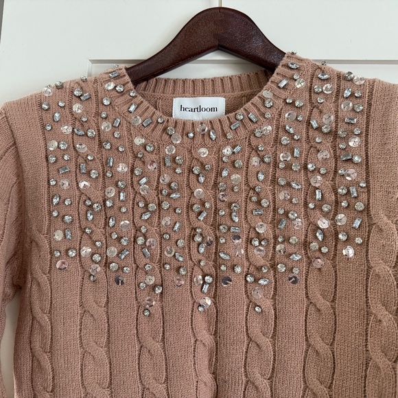 Heartloom June Sweater Nude NWT - Picture 5 of 7